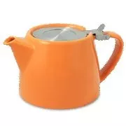 For Life Stump Tea Pot - Carrot 18oz - Coffee Supplies